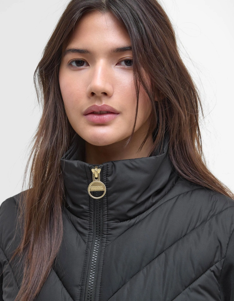 Natalia Womens Quilted Hybrid Jacket