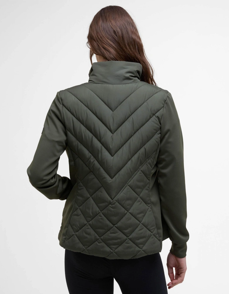 Natalia Womens Quilted Hybrid Jacket