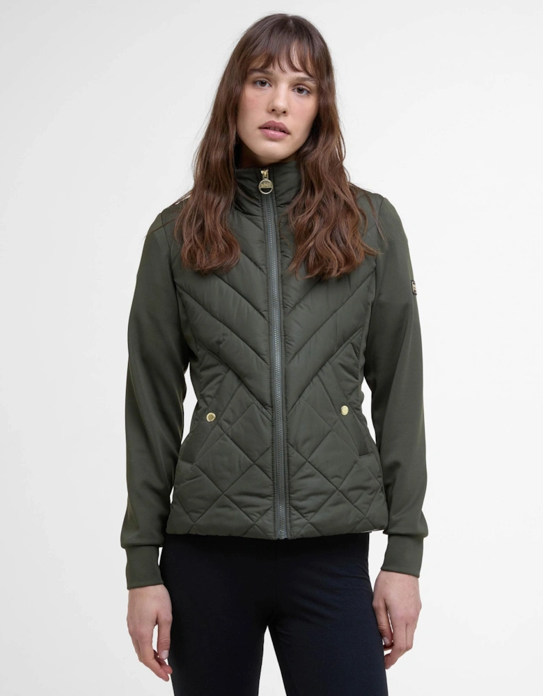 Natalia Womens Quilted Hybrid Jacket