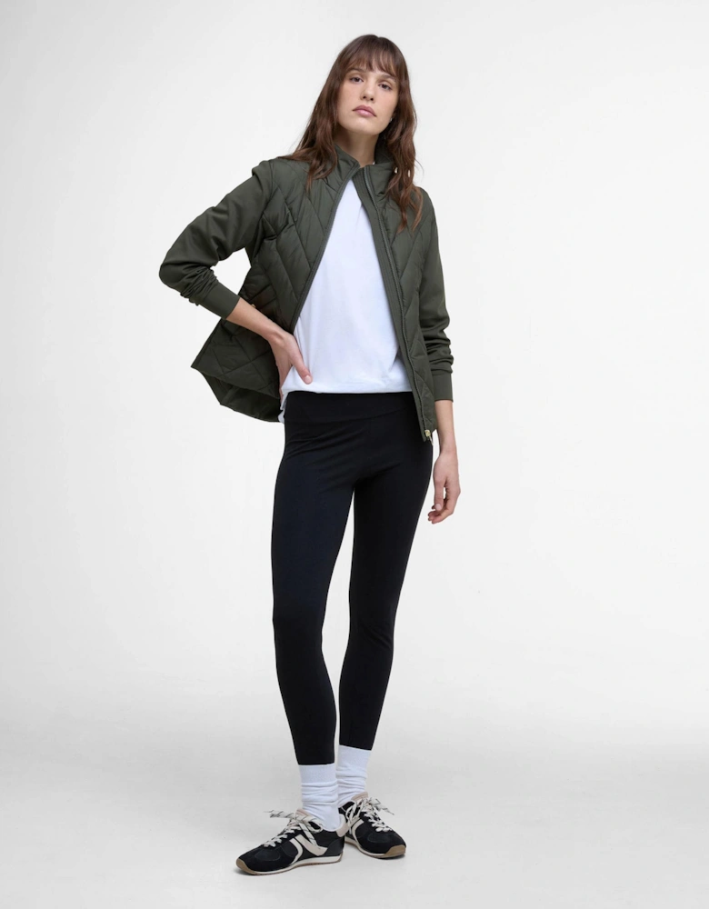 Natalia Womens Quilted Hybrid Jacket