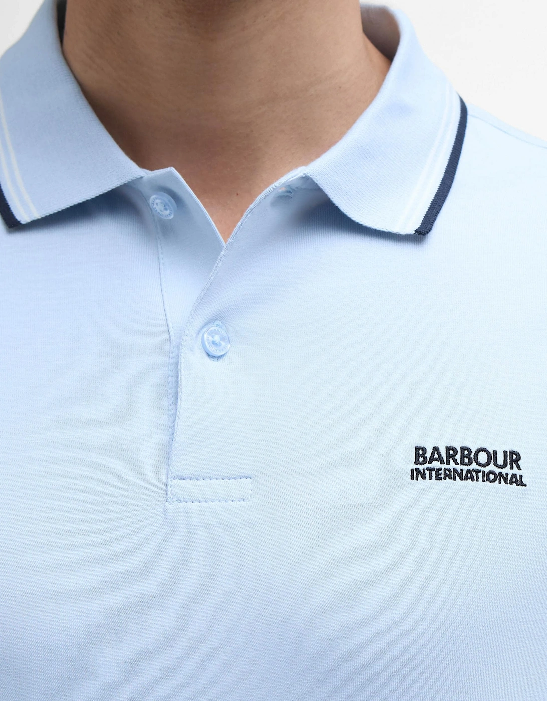Ethan Mens Tipped Polo Shirt