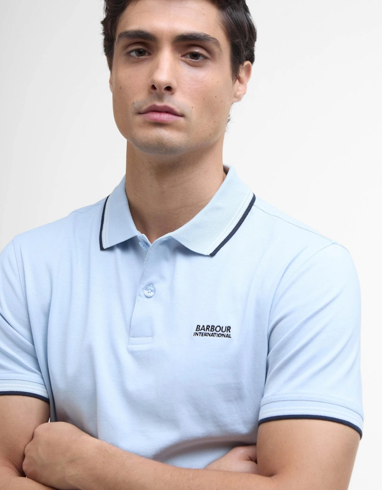 Ethan Mens Tipped Polo Shirt