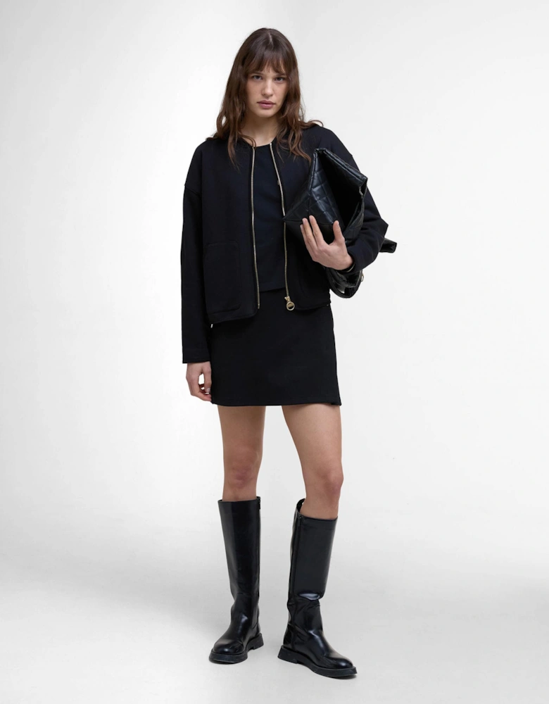 Clara Womens Sweat Bomber Jacket