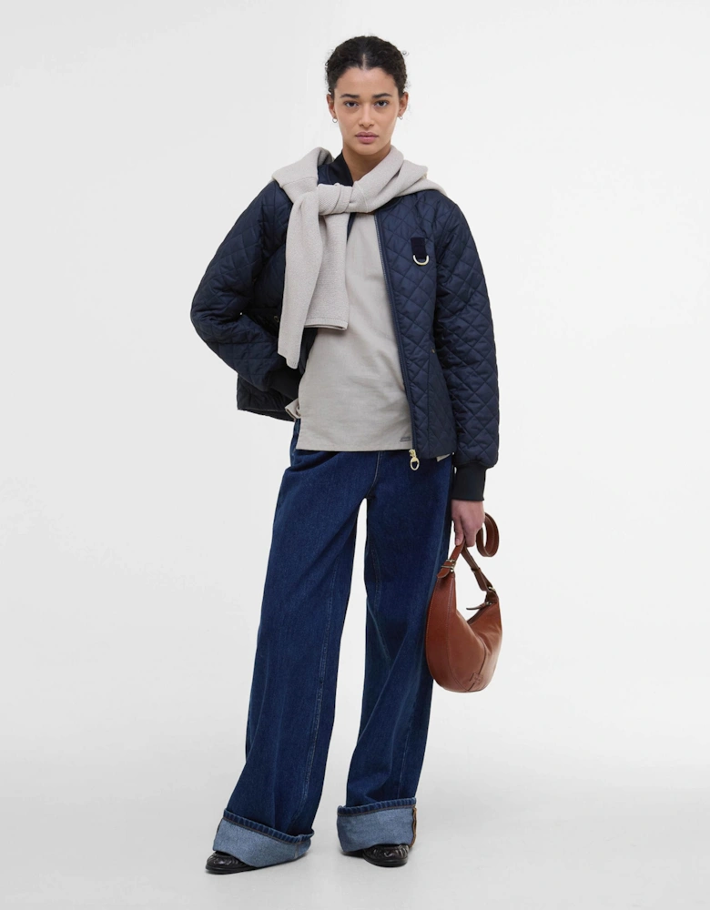Reyna Womens Quilted Jacket