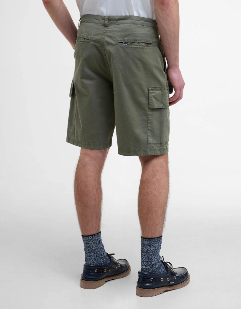 Mens Twill Cargo Shorts