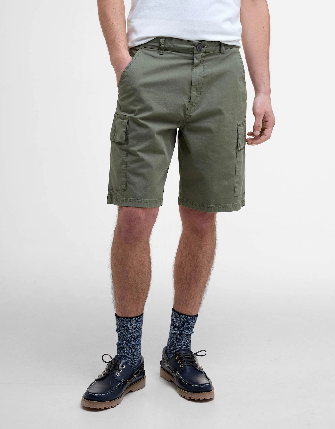 Mens Twill Cargo Shorts, 6 of 5
