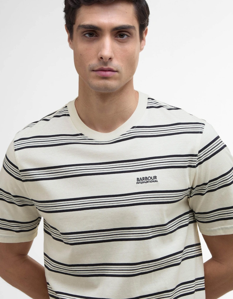 Upham Mens Striped T-Shirt