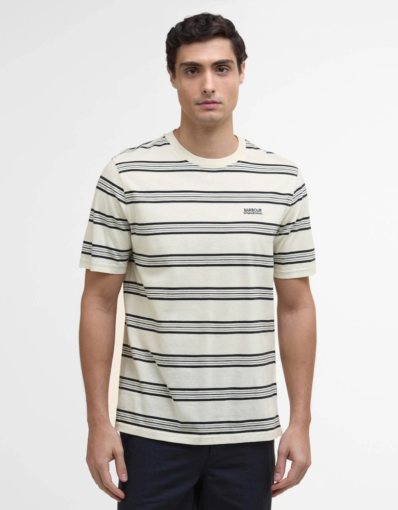 Upham Mens Striped T-Shirt