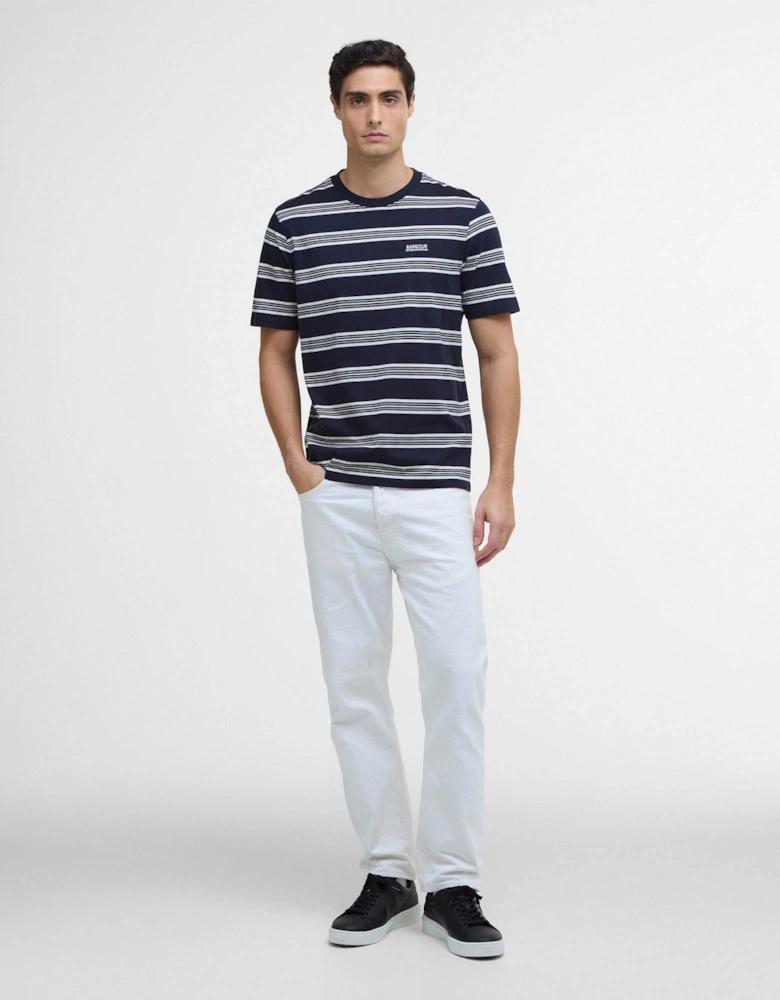 Upham Mens Striped T-Shirt