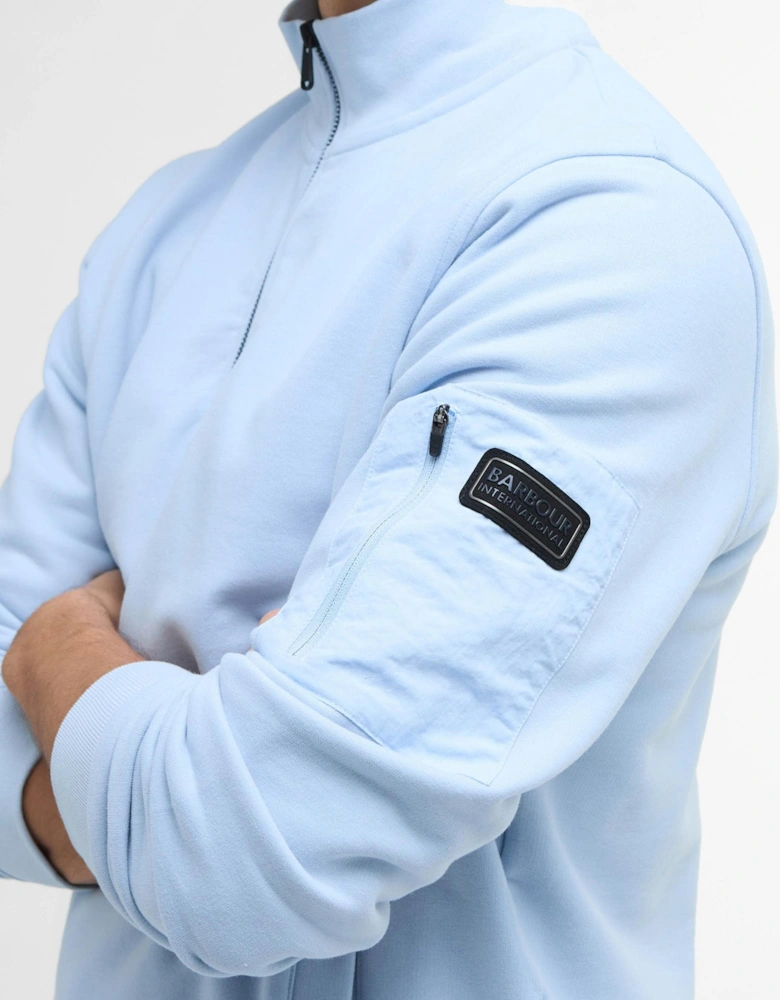 Ewan Mens Funnel Neck Sweatshirt
