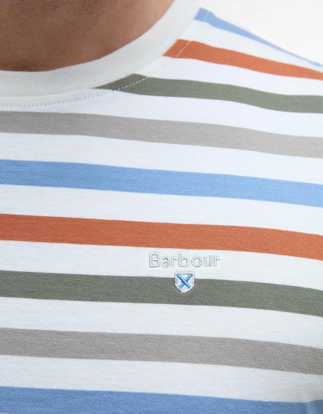 Rokeby Mens Yarn Dye Stripe T-Shirt