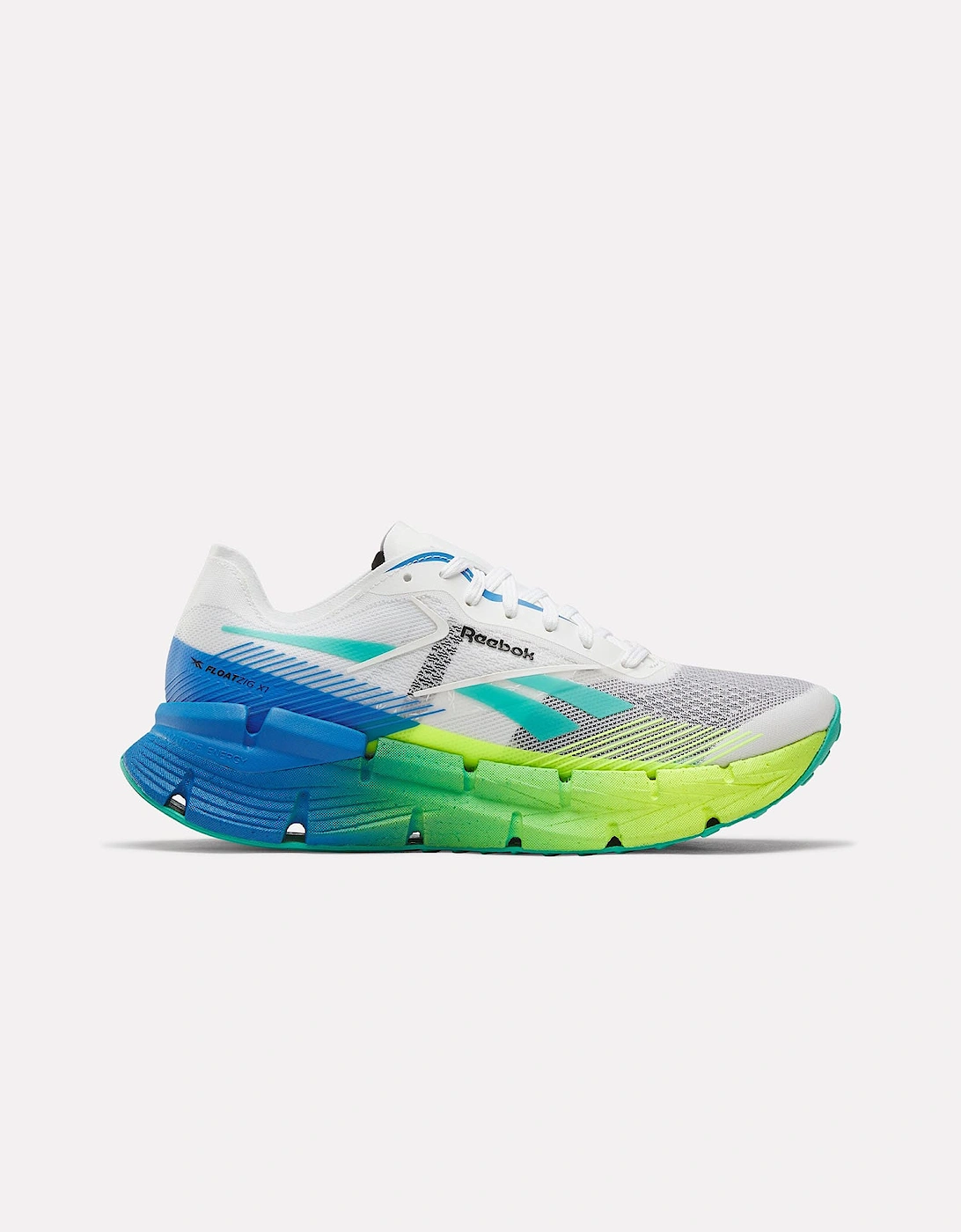 Reebok Men's FloatZig X1 Trainers - White - Size: 9.5