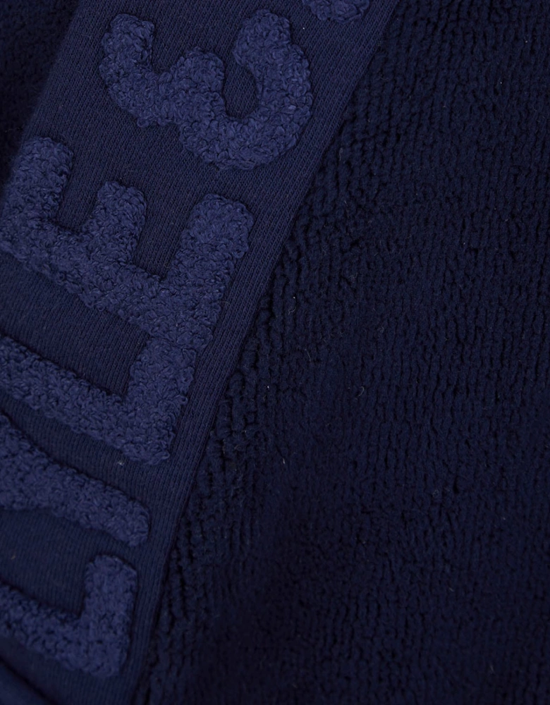 Jacquard Text Dressing Gown