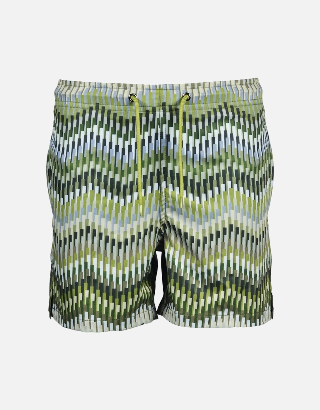 Green Line Zig Swim Shorts, 2 of 1