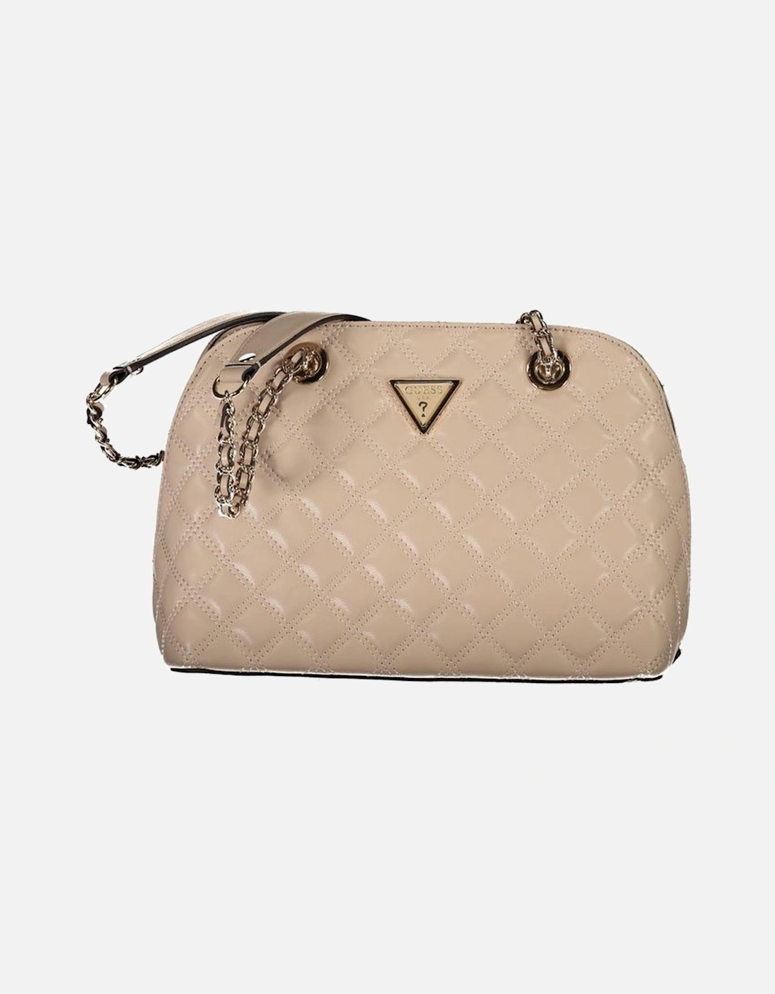 Giully Bag with Dual Chain Handles and Zip Closure Women - Beige, 4 of 3
