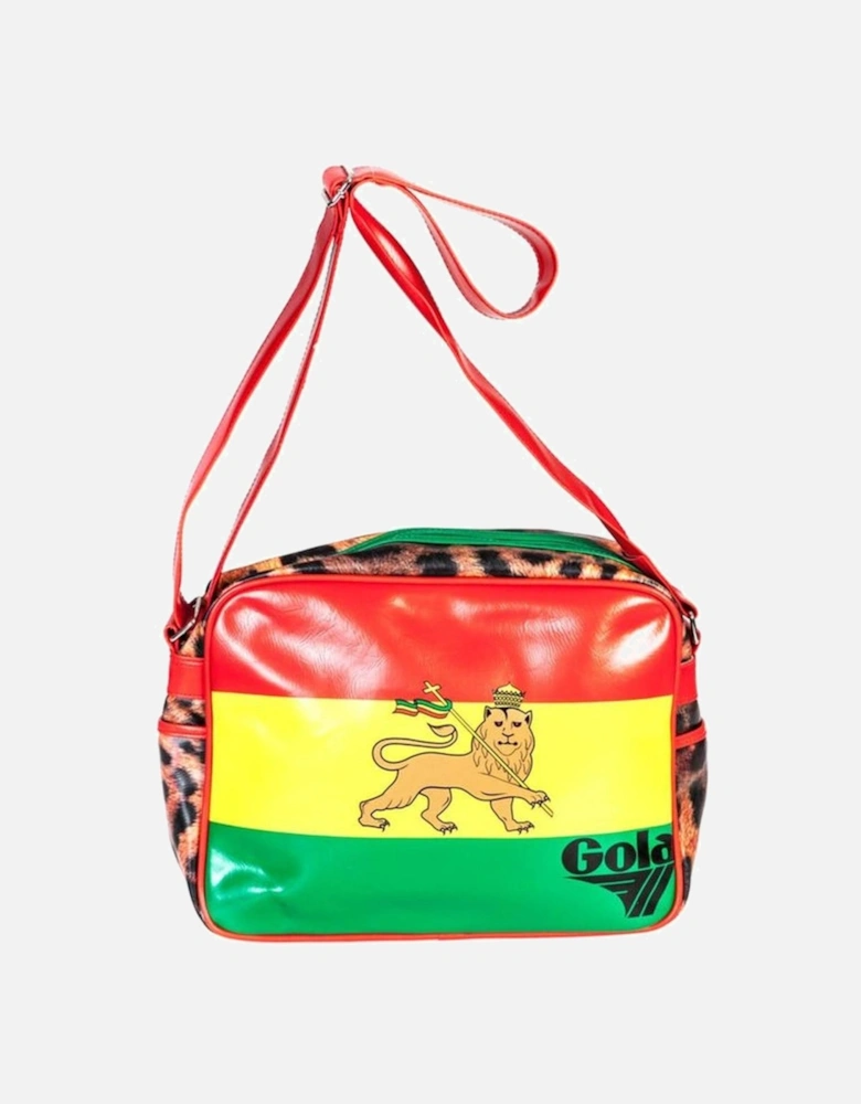 Printed Shoulder Bag with Multiple Pockets Women - Red Handbags