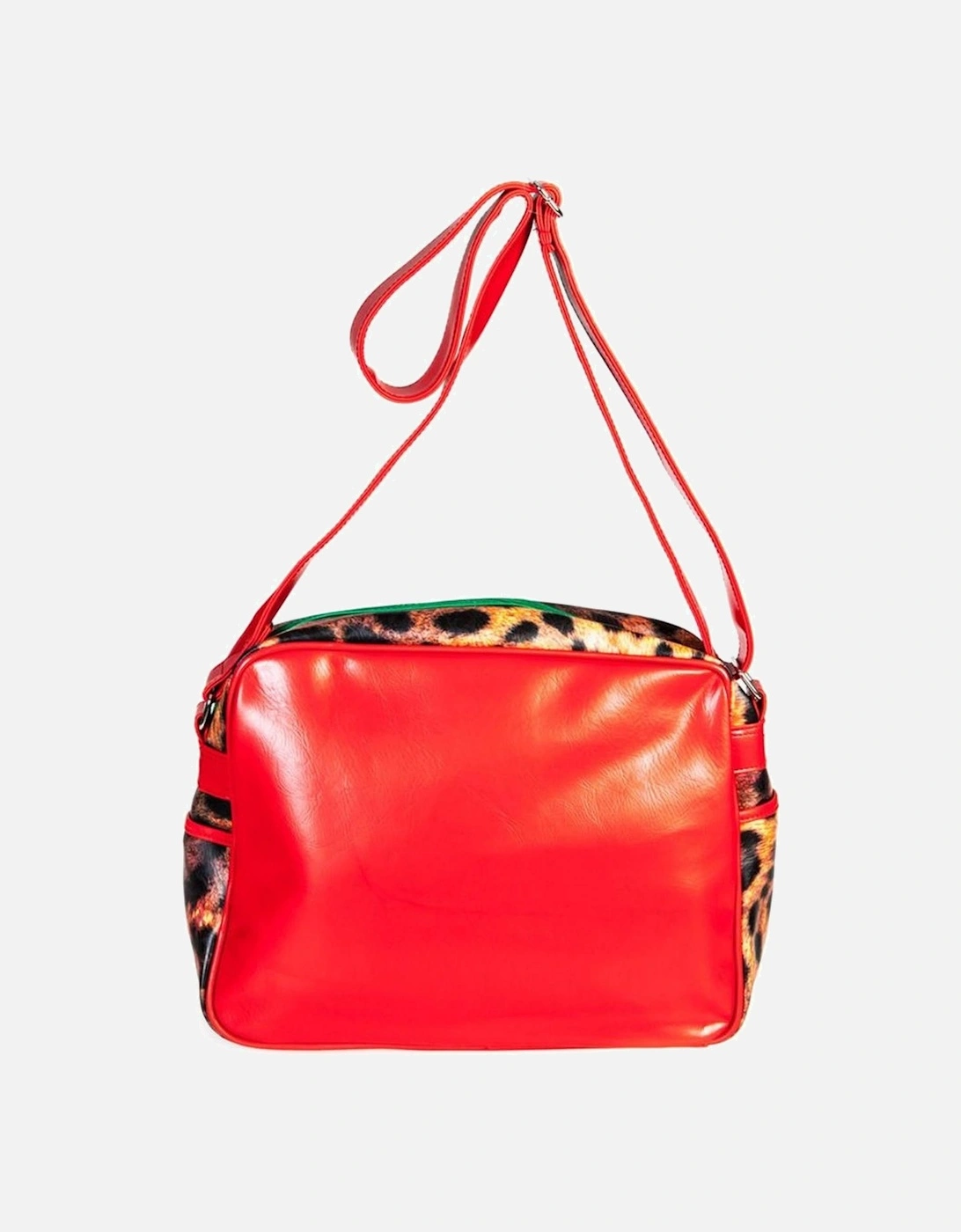 Printed Shoulder Bag with Multiple Pockets Women - Red Handbags