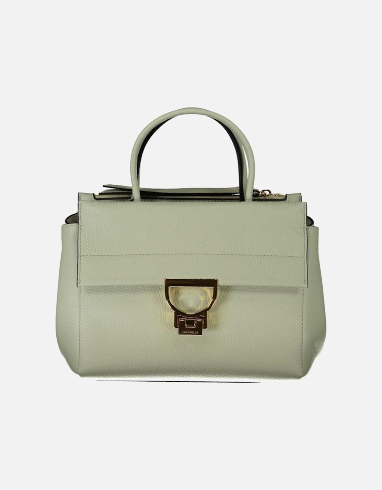 Two-Handle Bag with Adjustable Shoulder Strap and Multiple Pockets