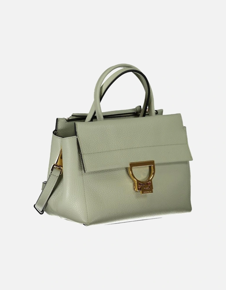 Two-Handle Bag with Adjustable Shoulder Strap and Multiple Pockets