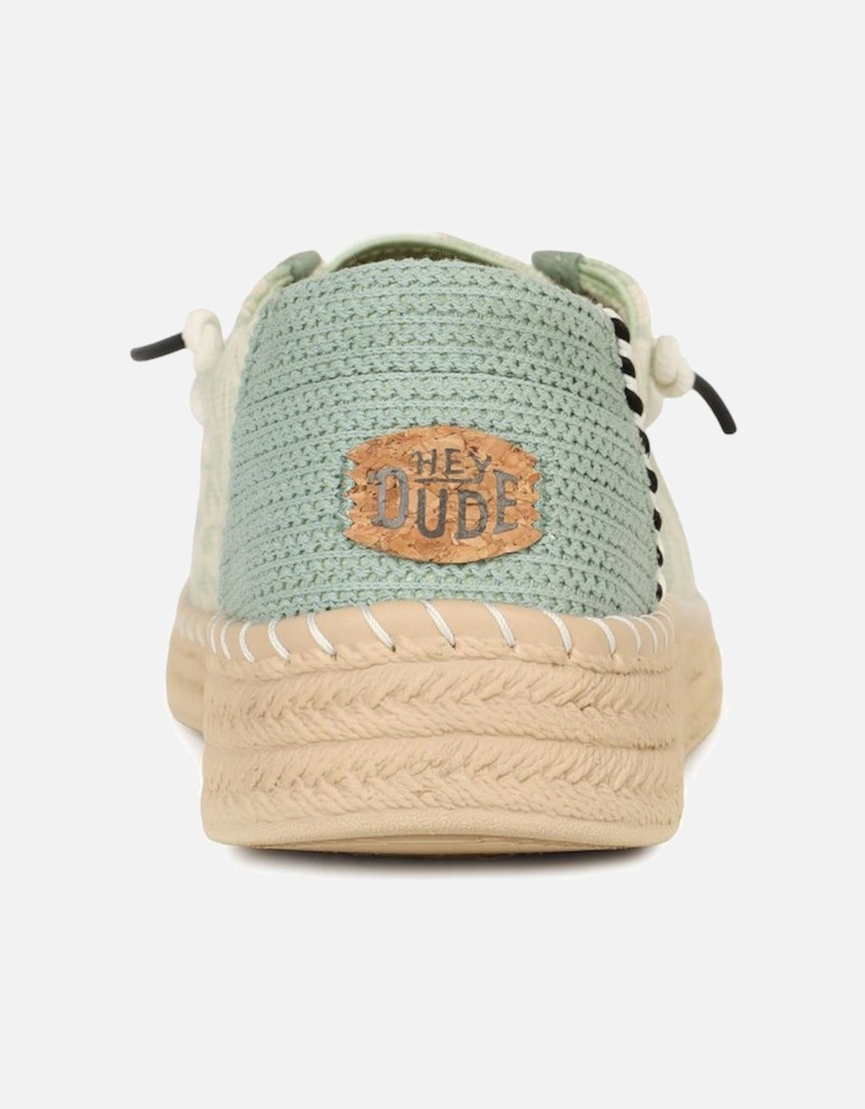 Wendy Esp Retro Palm Canvas Shoes