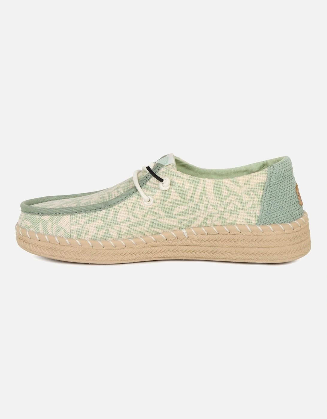 Wendy Esp Retro Palm Canvas Shoes
