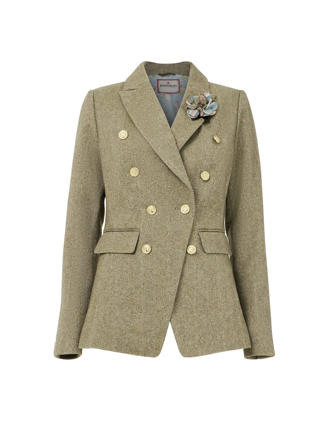 Heritage Tweed Blazer - Green