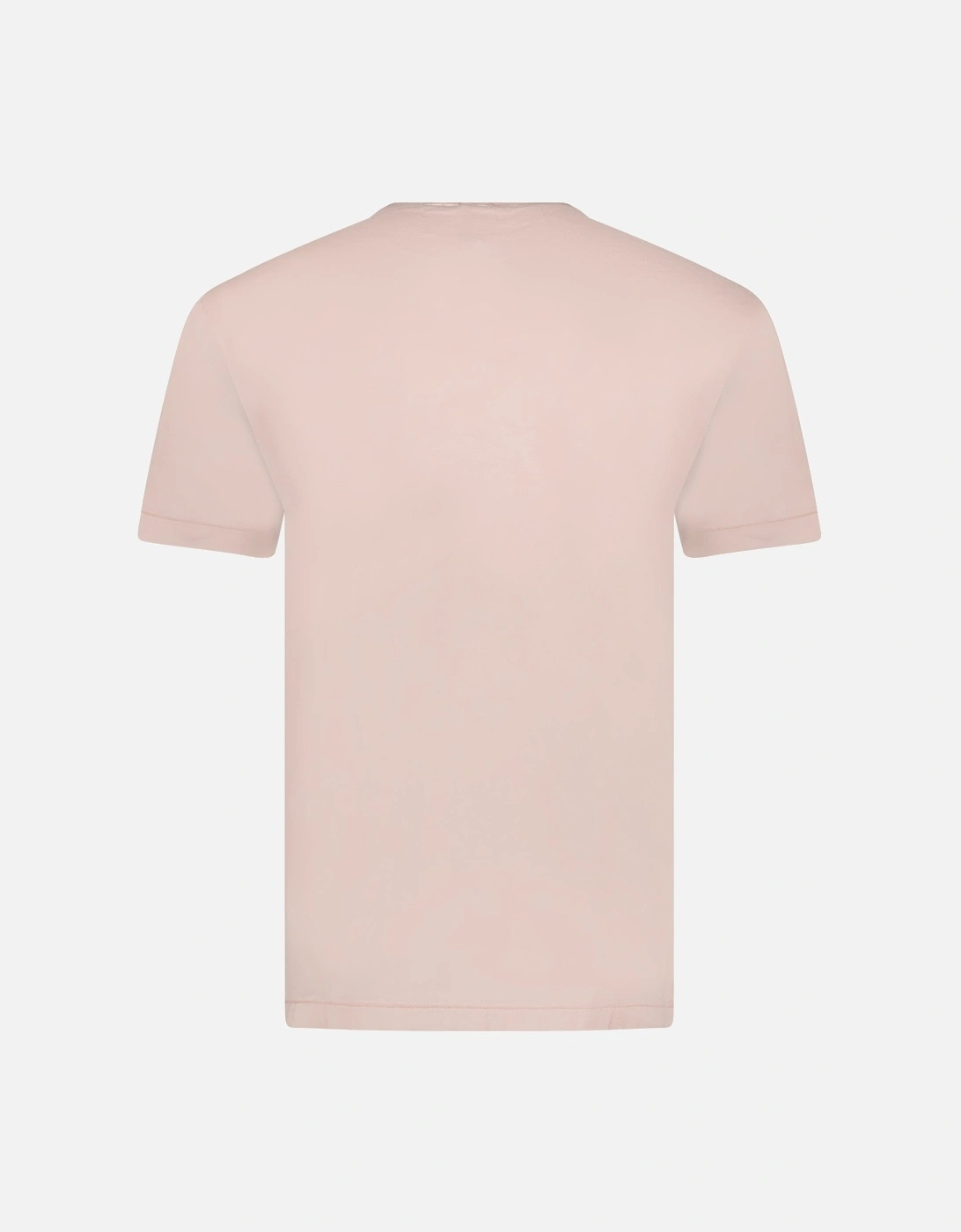 Compass Logo Patch Cotton T-Shirt Antique Rose