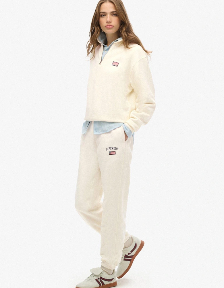 Athletic Boyfriend Jogger - Off - White