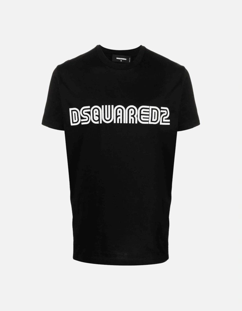 D2 Outline Cool T-shirt Black