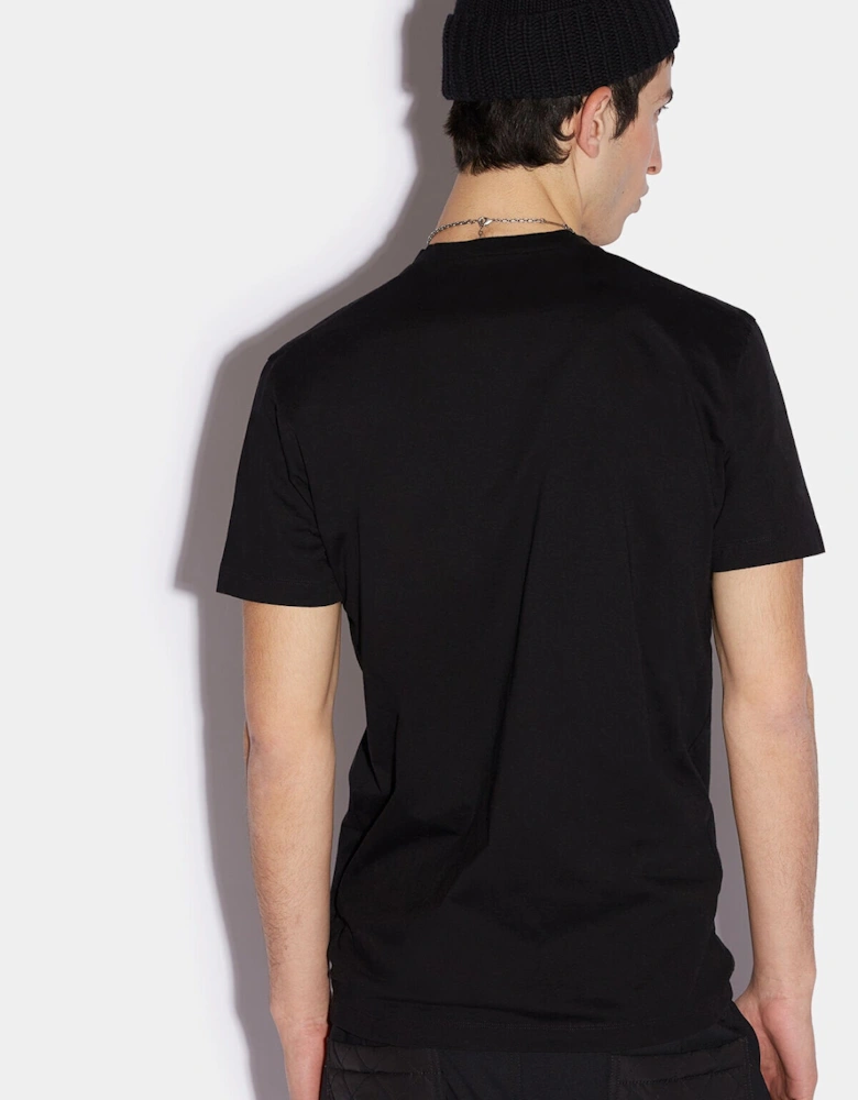 D2 Outline Cool T-shirt Black