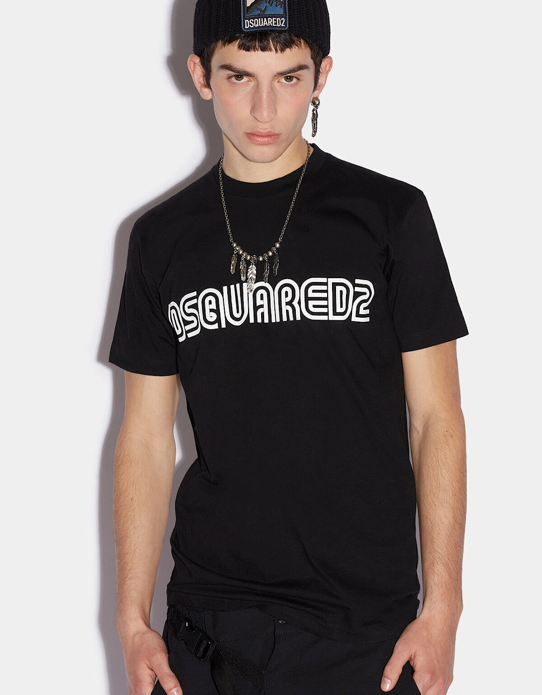 D2 Outline Cool T-shirt Black