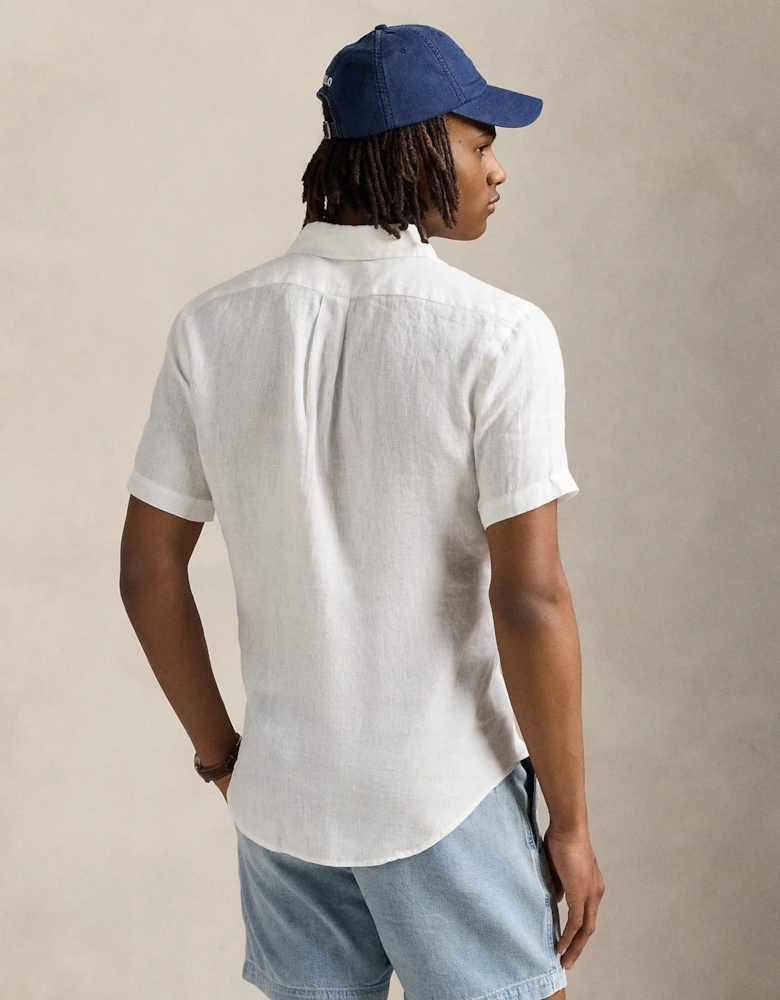 SS Linen Shirt 008 White