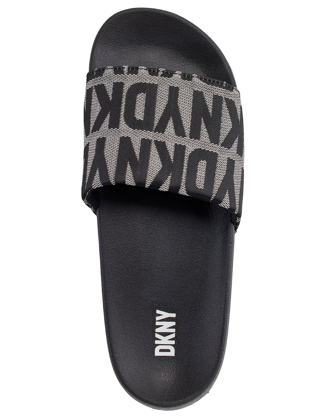 Zella - Flat Slide - Black/white