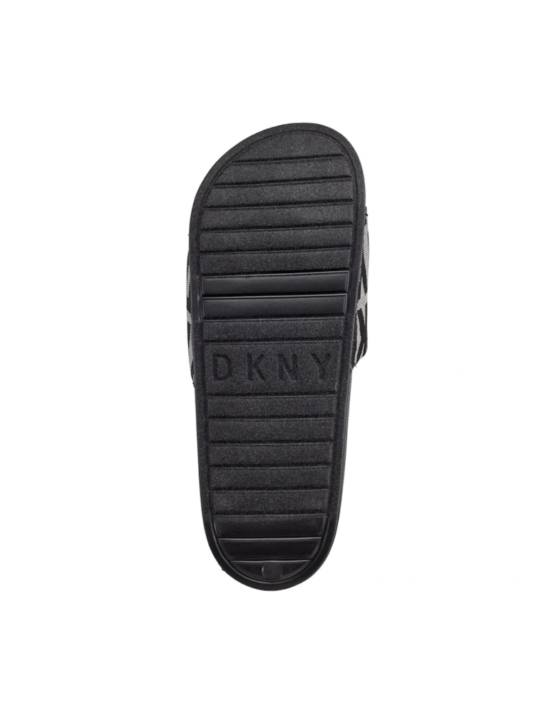 Zella - Flat Slide - Black/white