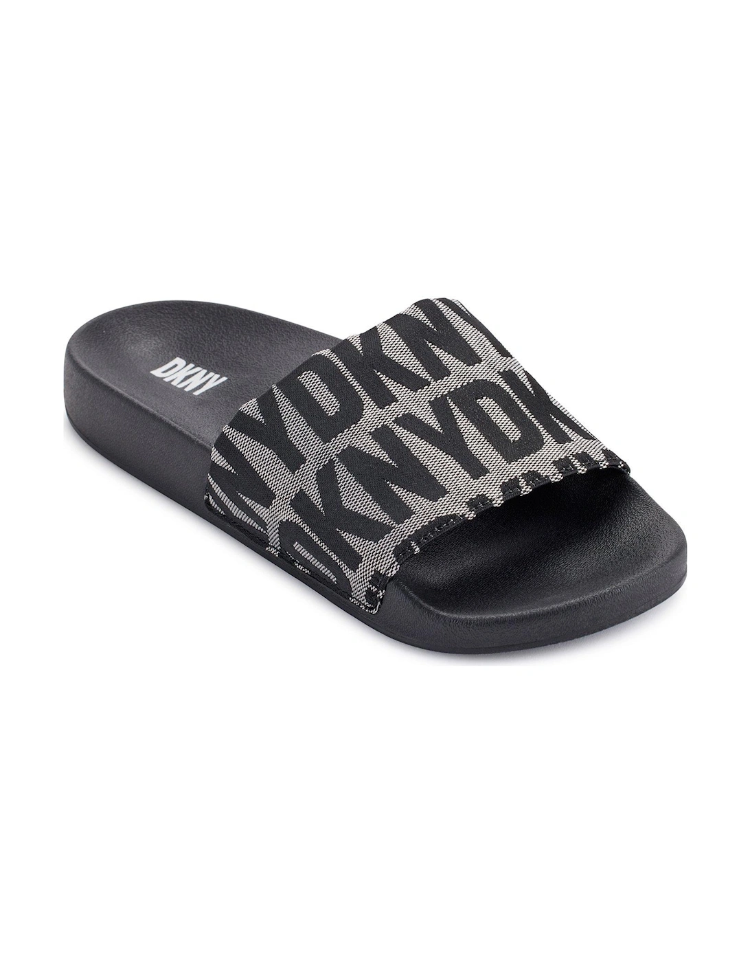 Zella - Flat Slide - Black/white