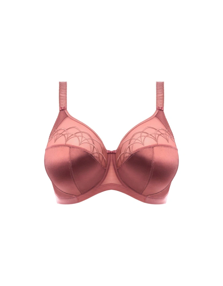 Cate Underwired Support Bra - Rosewood