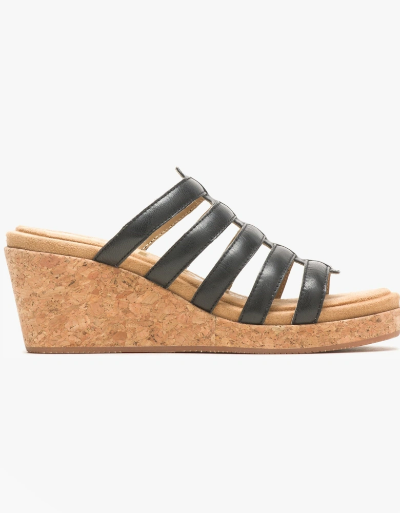 WILLOW SLIDE Womens Sandals Black