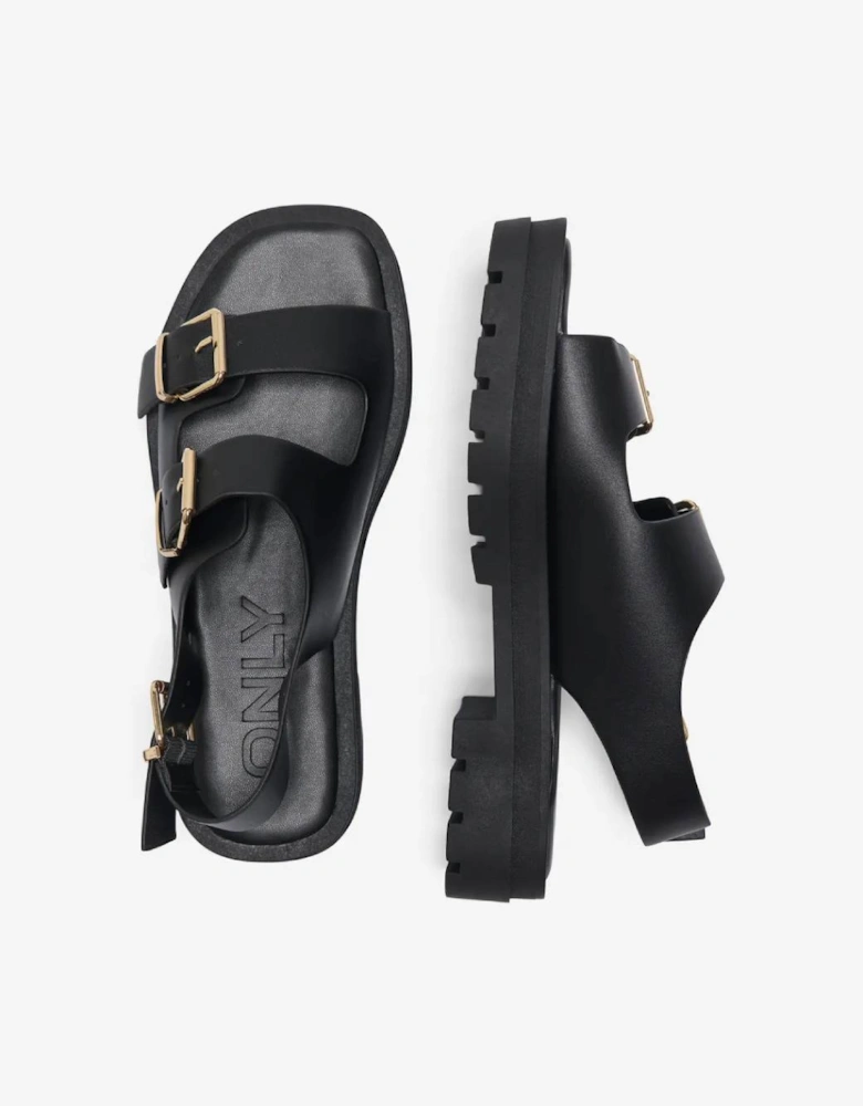 Women's Melody 2 Buckle Sandal Black