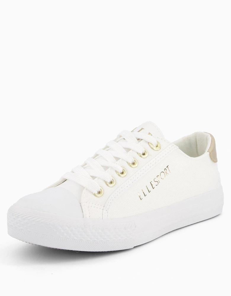 P Sport Canvas Lace Up Trainer