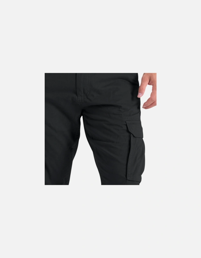Mens Cargo Combat Pants Work Trousers Regular Straight Fit Cotton Outwear Bottom