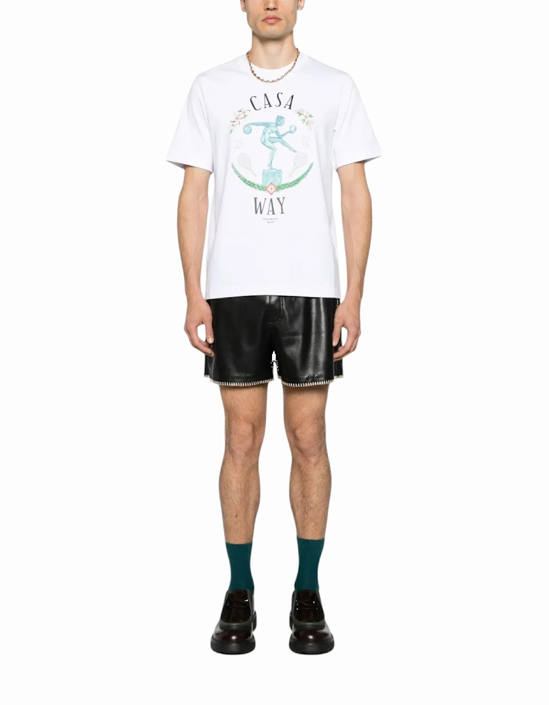 Men Statue T-Shirt En Marbre Printed Short Sleeve Crew Neck Summer, 8 of 7