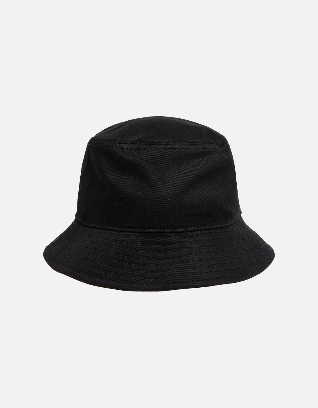 Cotton Unisex Adults Black Bucket Hat