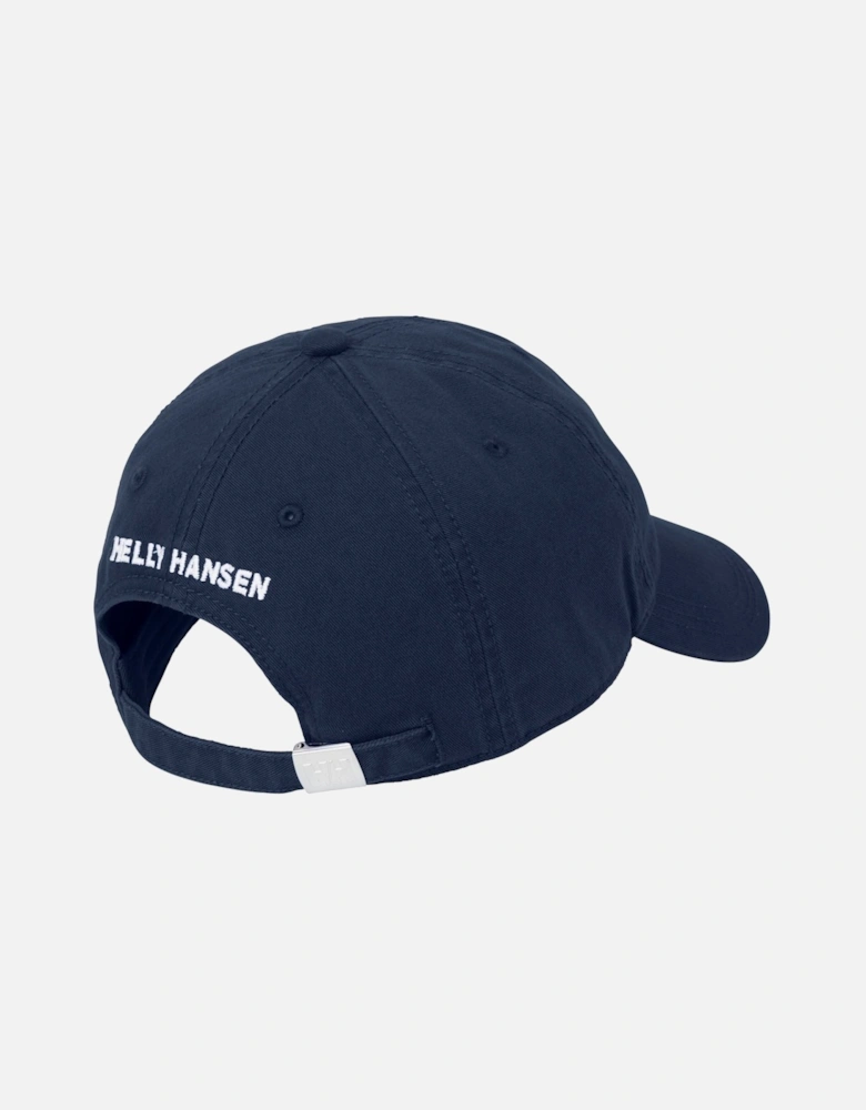 HH Logo Cotton Unisex Adults Blue Baseball Caps