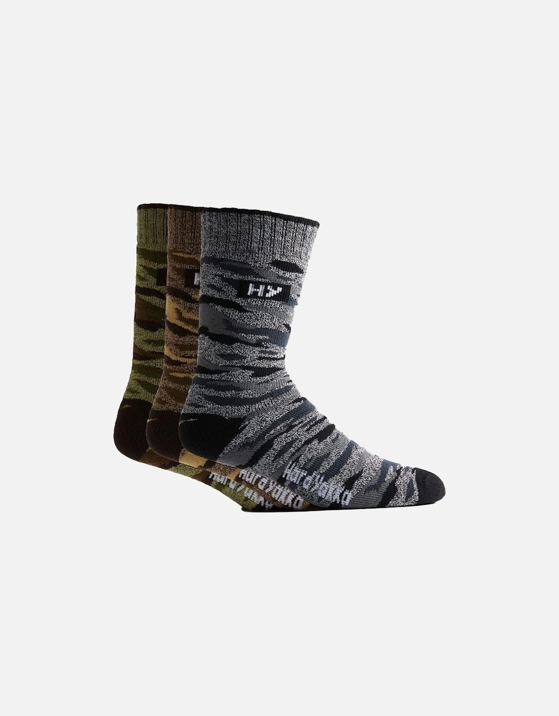 Sock & Beanie Bundle Polyester Unisex Adults Green Hats & Socks Set