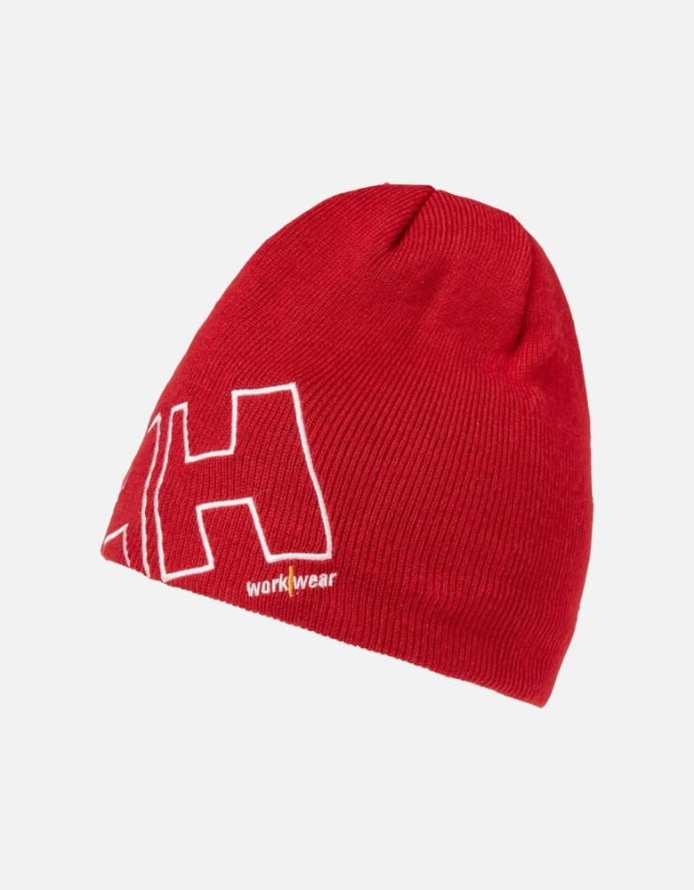 Workwear Workwear Unisex Adults Red Beanie Hat