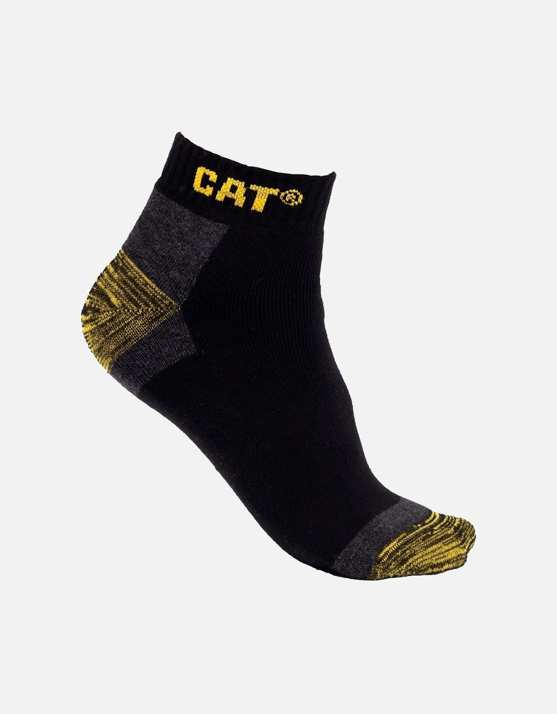 Premium Sneakers Cotton Unisex Adults Black Work Socks, 2 of 1