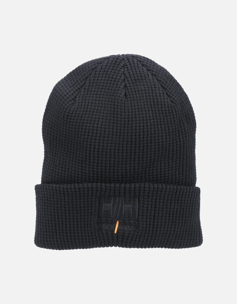 Workwear Oxford Unisex Adults Black Beanie Hat