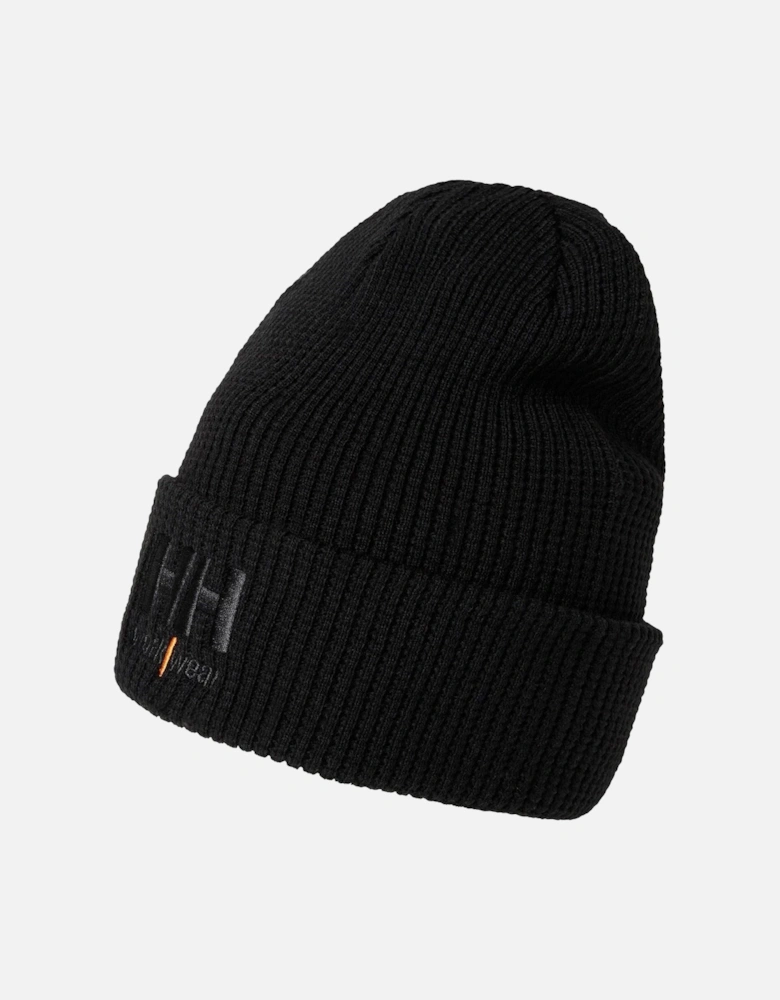 Workwear Oxford Unisex Adults Black Beanie Hat