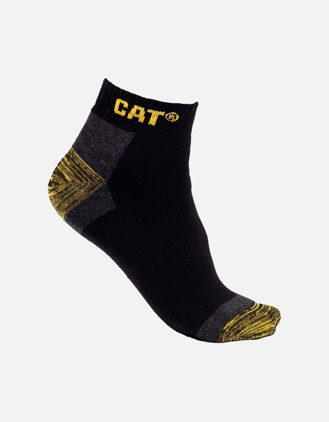 Premium Sneakers Cotton Unisex Adults Black Work Socks, 2 of 1