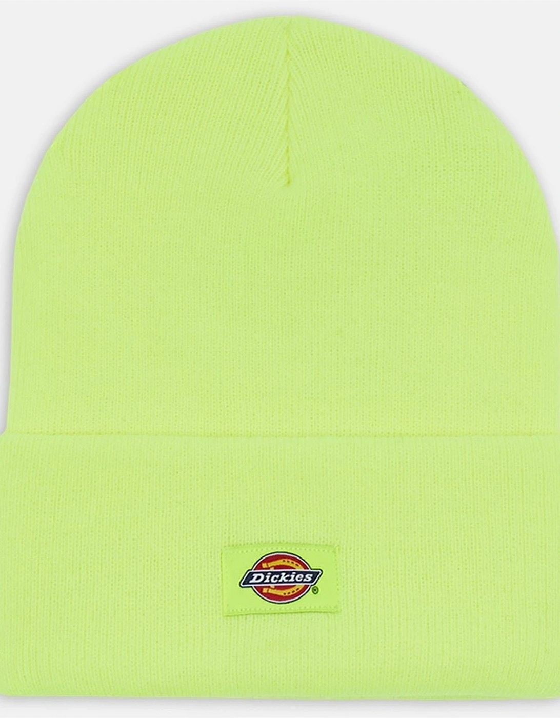 Acrylic Cuffed Unisex Adults Yellow Beanie Hat, 5 of 4